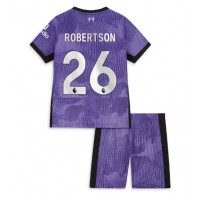 Liverpool Andrew Robertson #26 Tredje Tröja Barn 2023-24 Kortärmad (+ Korta byxor)